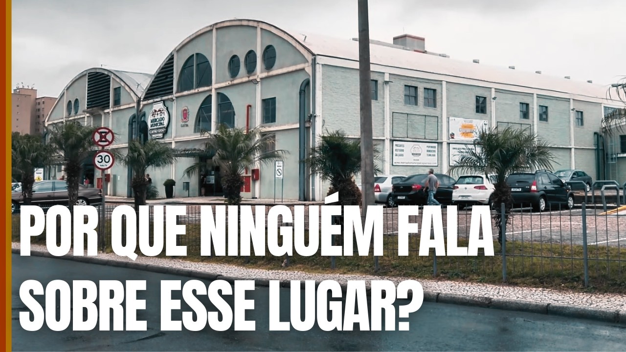 Você DEVERIA VISITAR o MERCADO MUNICIPAL do CAPÃO RASO em Curitiba