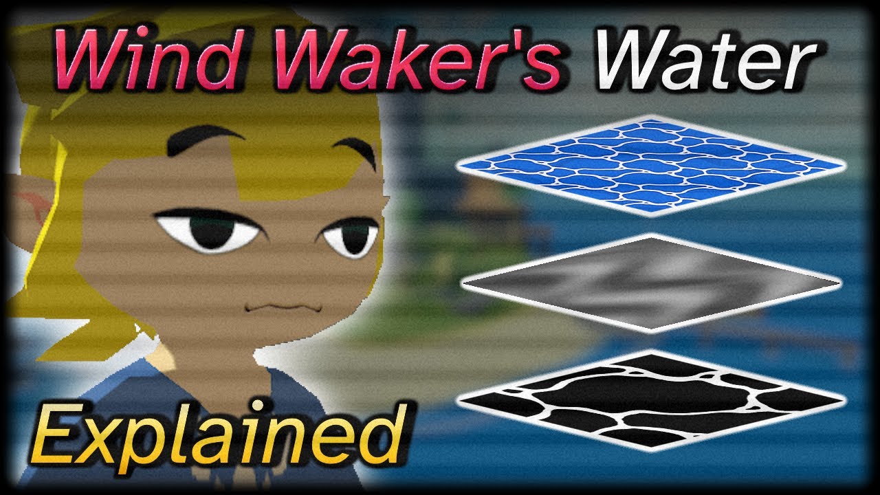 Как Wind Waker создает свои водные материалы