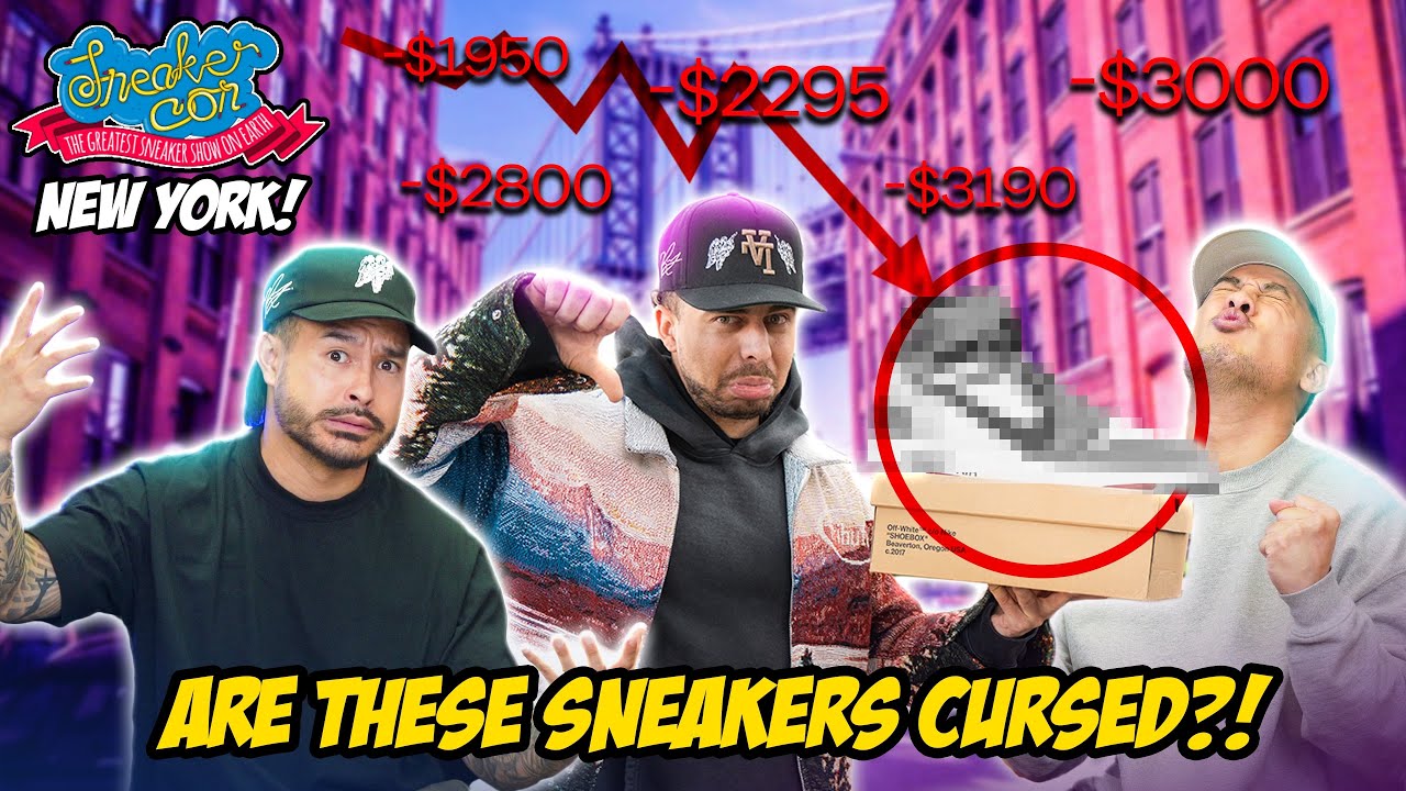 NO ONE WOULD GET NEAR THESE SNEAKERS!? EPIC SNEAKERCON FAIL..