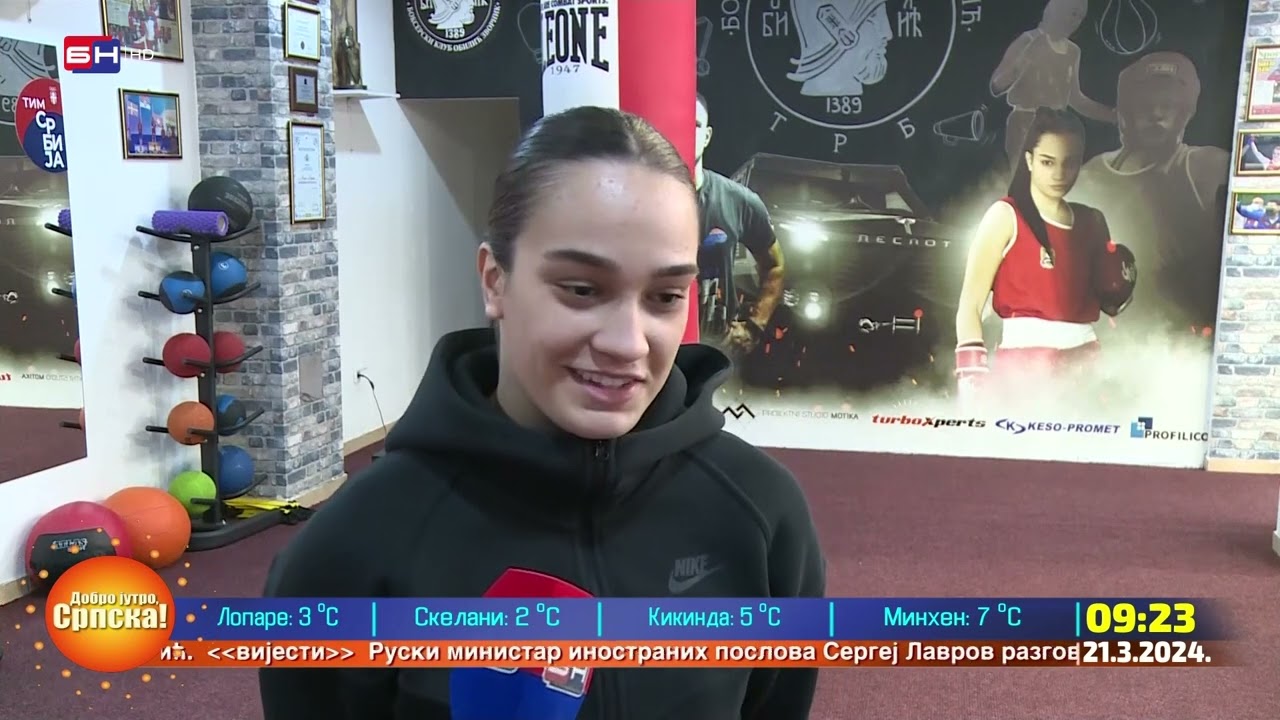 Mlada bokserka Sara Ćirković iz Zvornika nastavlja da niže svoje sportske uspjehe (BN TV 2024) HD