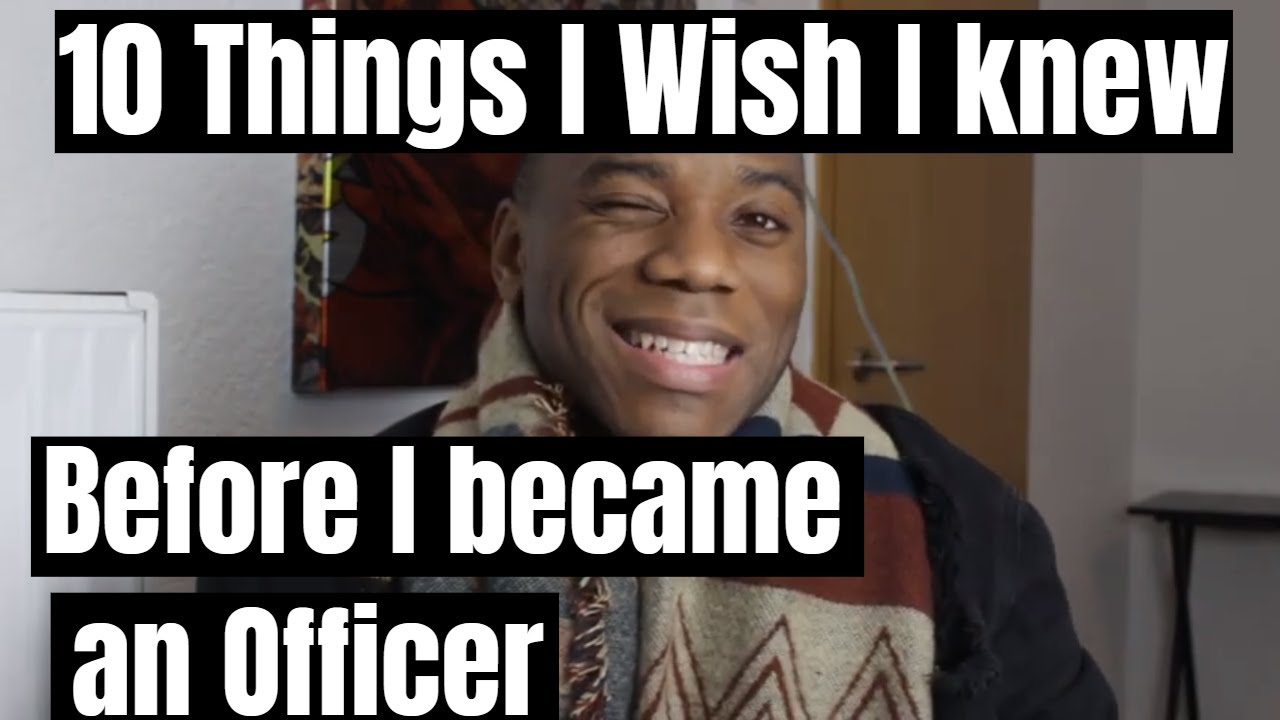 10 Things I wish I knew before becoming an ARMY Officer