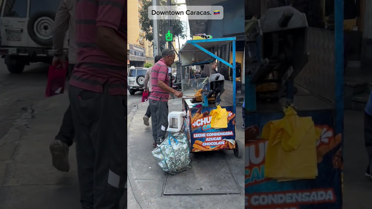 🇻🇪 Walking in CARACAS Downtown. #walkingtourvideo