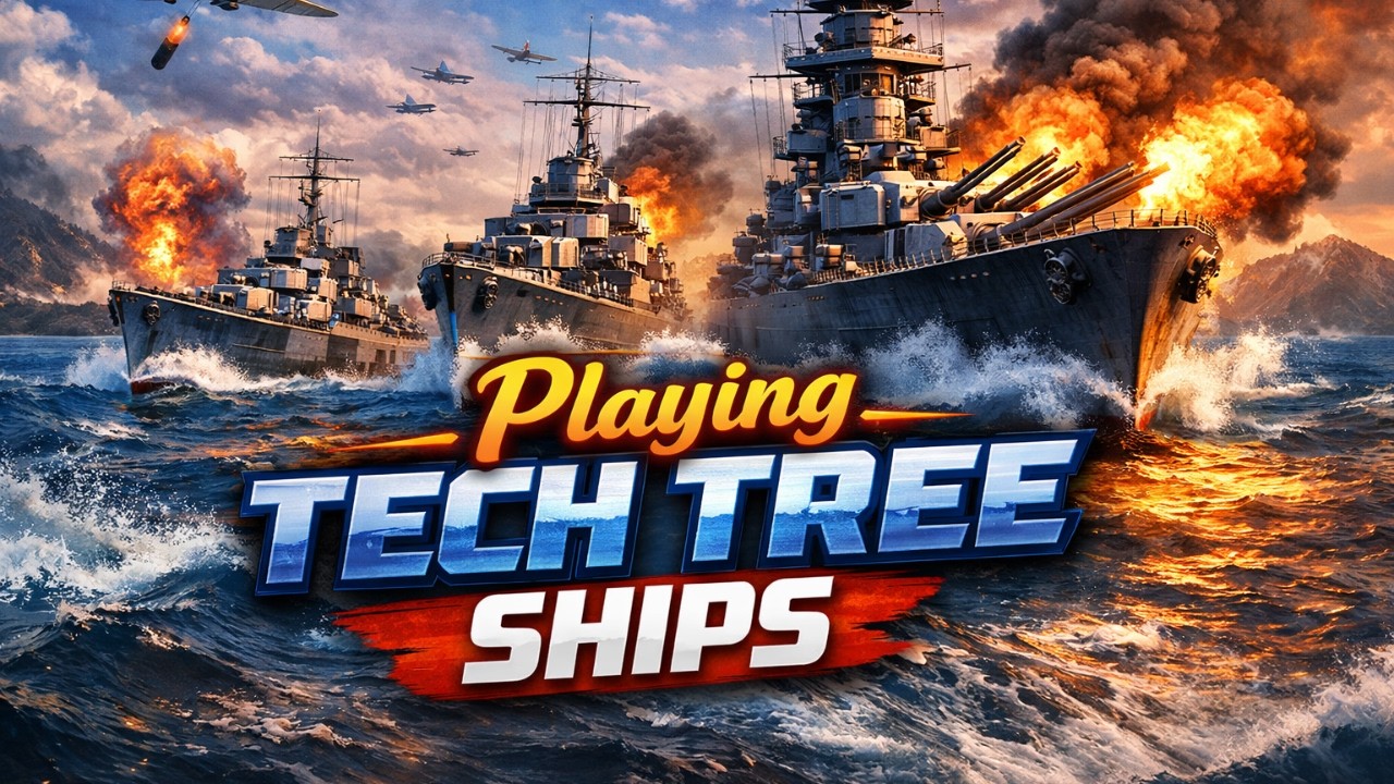 Pick a Tech Tree Ship for me to Play -  World of Warships Legends