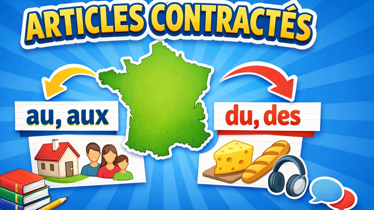 Les Articles Contractés en Français : au, aux, du, des – Règles, Exemples et Pratique ||