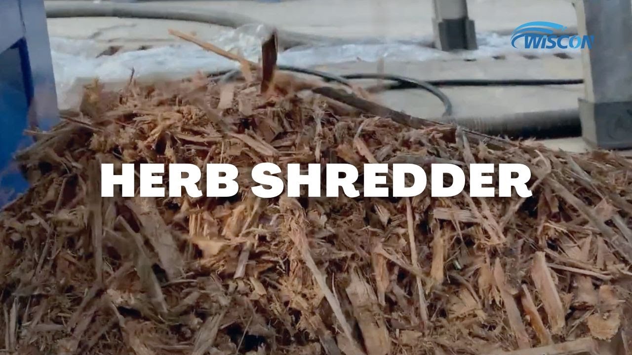 Herb Shredder and Hemp Grinder Machine