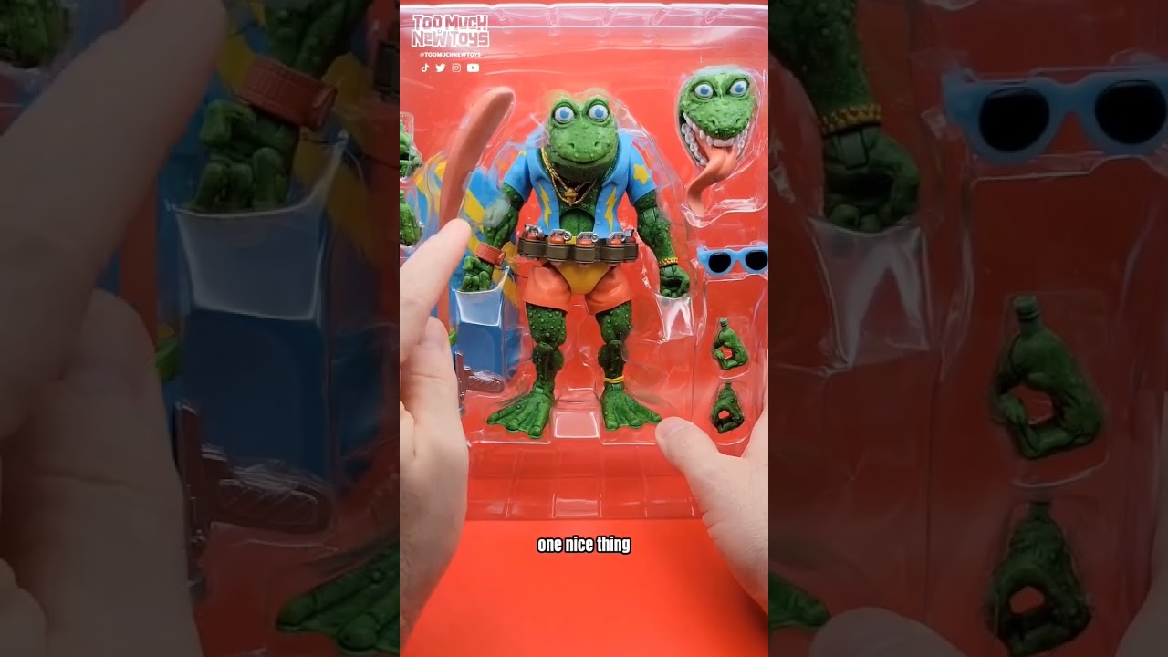 Excerpts of Genghis Frog from Super7 $55 King of the Beach 