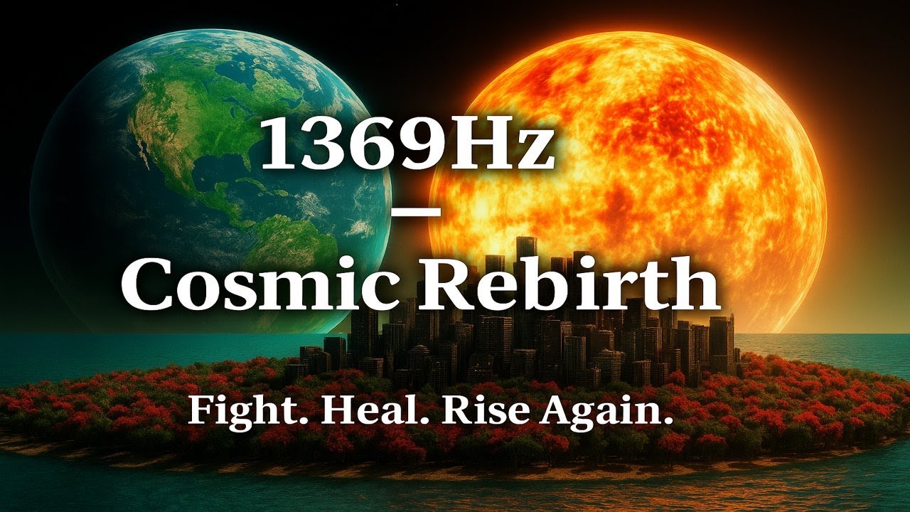 1369Hz – Cosmic Rebirth | A Cinematic Journey of Courage, Healing & Reawakening Light (4K)