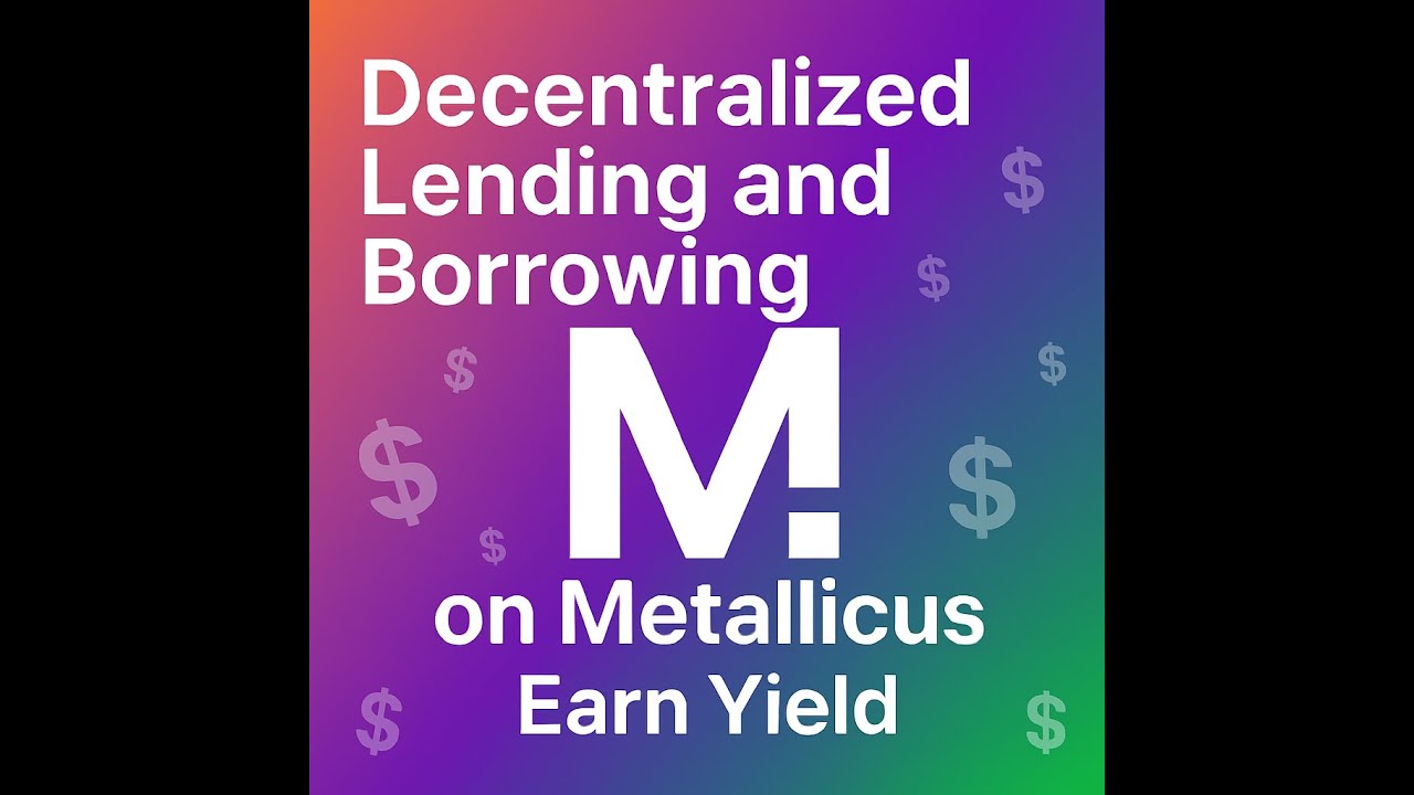 Decentralized Lending on The MetalX App - Metallicus - Earn Yield