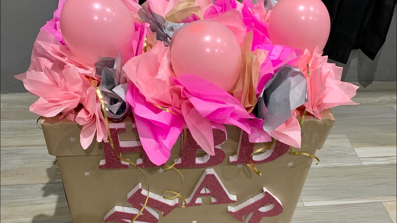 Caja de regalo sorpresa !!Decorándola!!