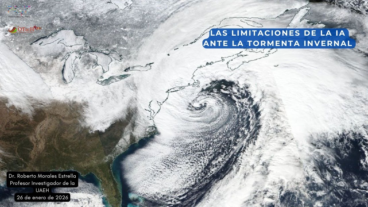 Las limitaciones de la IA ante la tormenta invernal