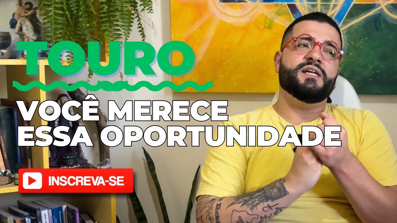 #1328 - TAROT TOURO ♉️ | ESSA OPORTUNIDADE CHEGA PORQUE VOCÊ MERECE VIVER ISSO! 