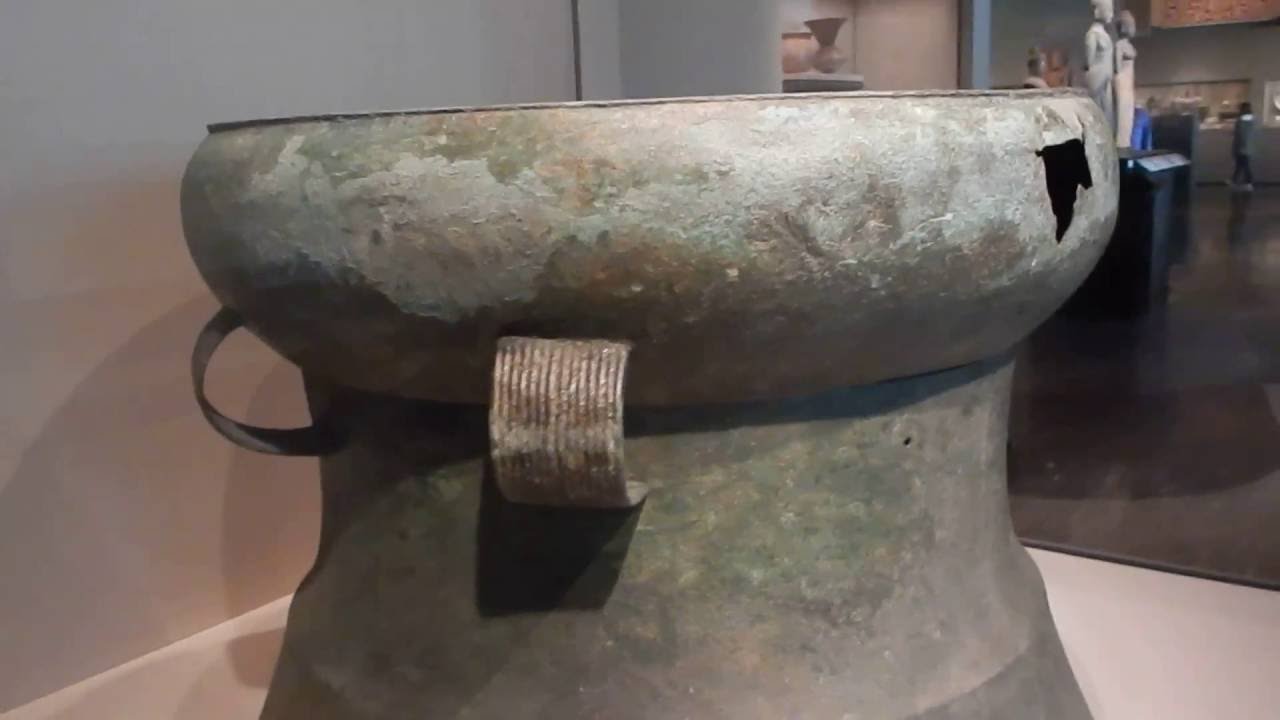 Ancient Bronze Drum (found in Vietnam)