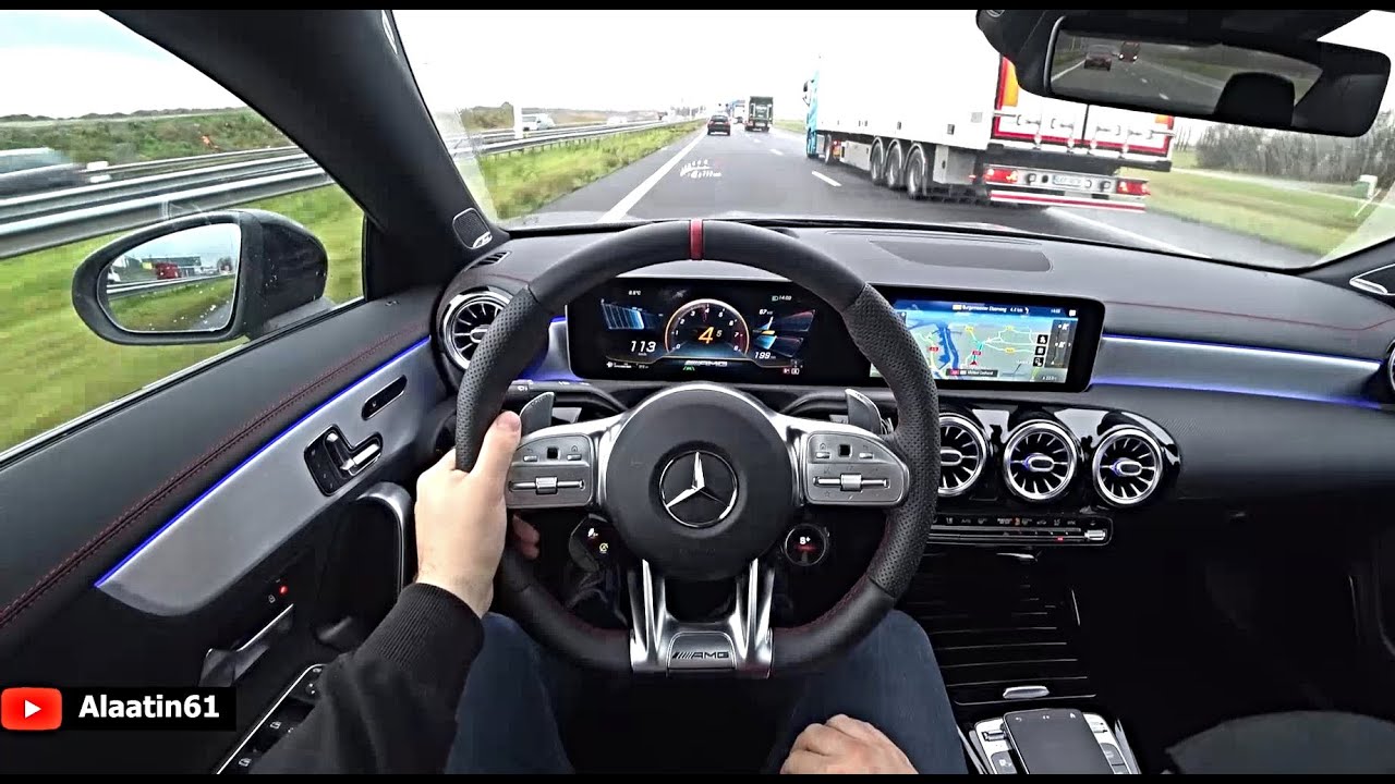 The New Mercedes CLA 35 AMG Test Drive