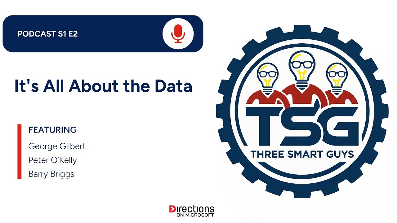 Three Smart Guys: It's All About the Data. Season 1. Episode 2.