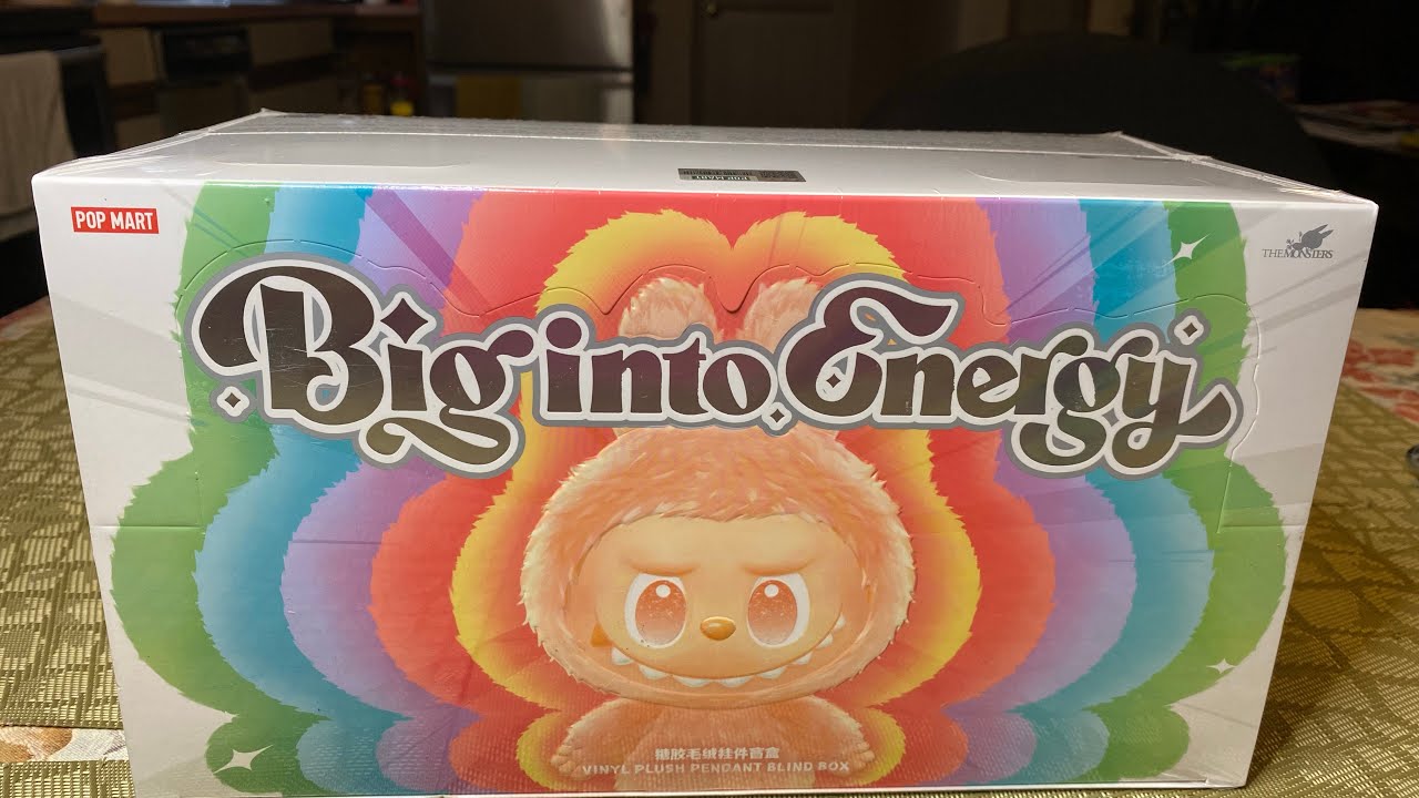 POP MART THE MONSTERS LABUBU BIG INTO ENERGY FULL SET UNBOXING!!!