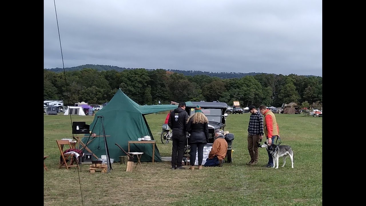 Model T Camp at Rendezvous in the Ozarks 2023