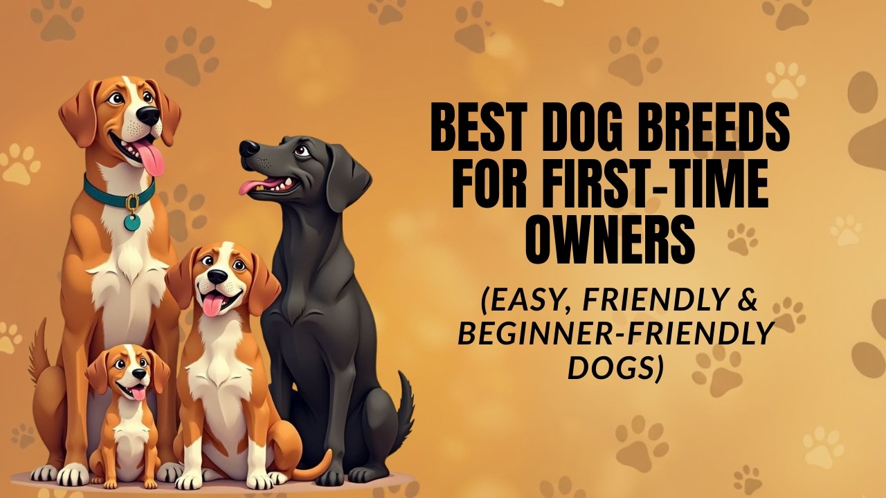 Best Dog Breeds for First-Time Owners (Easy, Friendly & Beginner-Friendly Dogs)