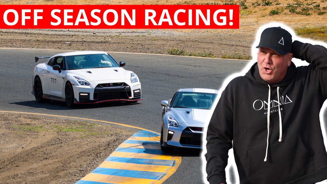 STREET OUTLAWS RACER AT LAGUNA SECA! - ODOM RACING OFF SEASON