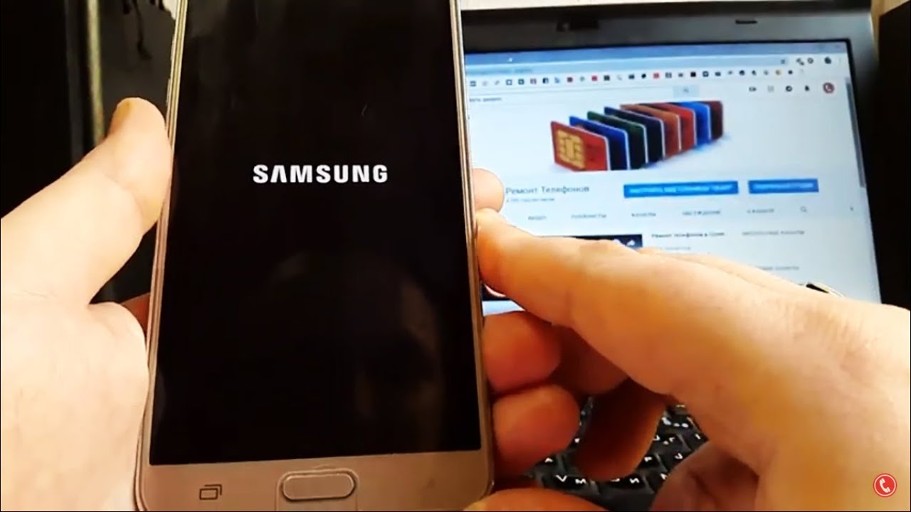 Сброс Google аккаунта Samsung Galaxy J7 (J710) Android 8.0 и 8.1 от 01.07.2018