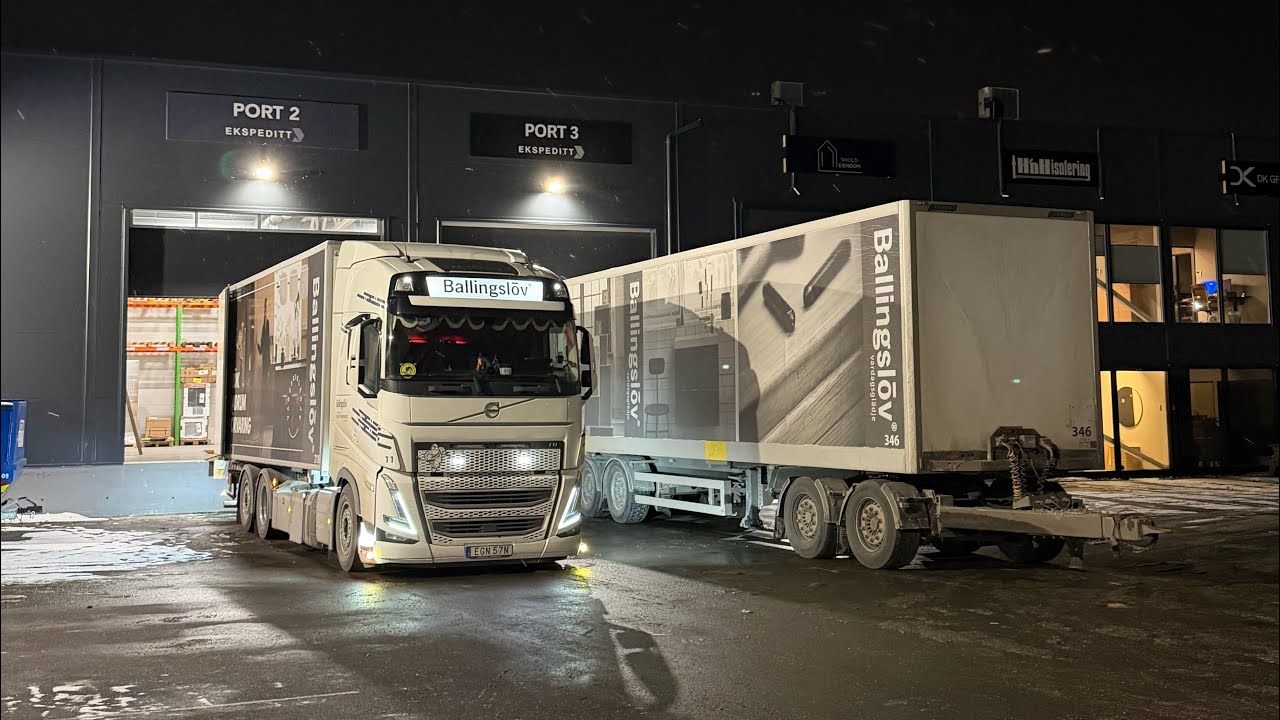 ขับรถบรรทุกส่งของที่นอร์เวย์ 🇳🇴