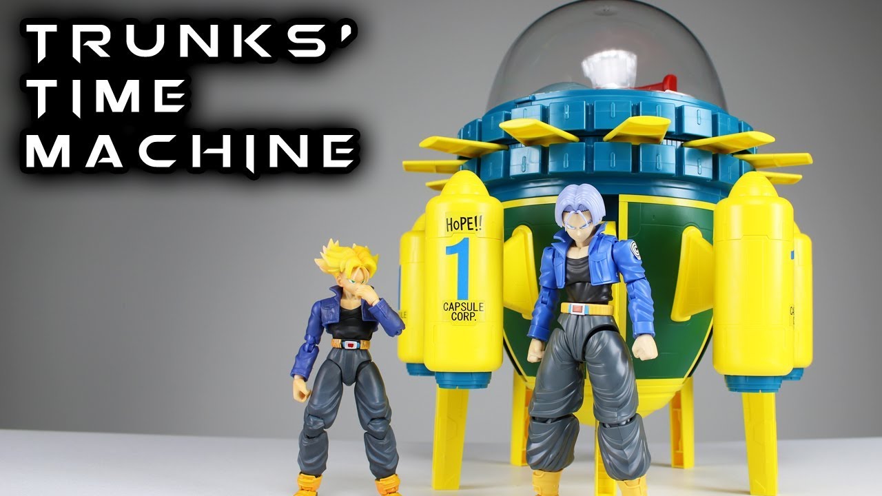 Figure-rise Mechanics TRUNKS' TIME MACHINE Dragon Ball Z Model Kit Toy Review