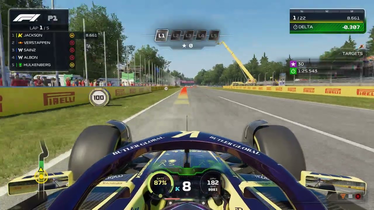 F1 25 - Career Mode - Part 70 - Monza - Practice