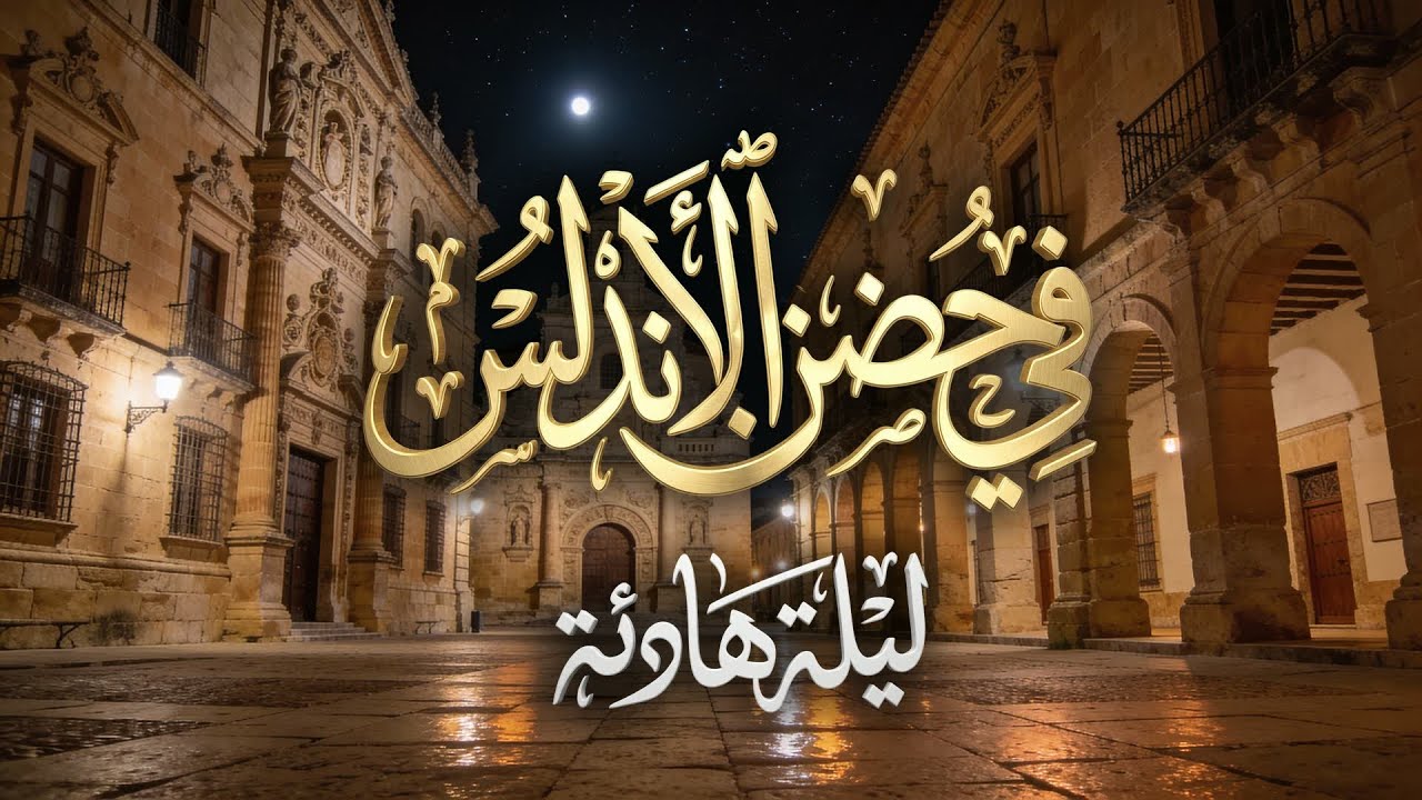 في حضن الأندلس | تشيلو ناعم مع ظل شجرة ليمون في الفناء | لصفاء داخلي طويل