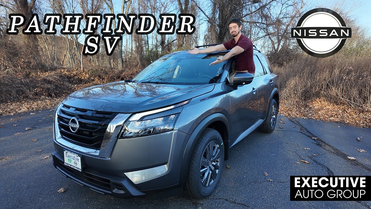 Nissan Pathfinder SV 2025 года — семейный внедорожник с 3 рядами сидений!