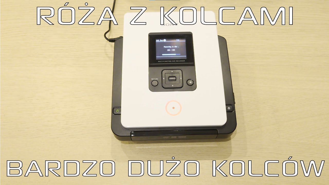 Bardzo fajna nagrywarka z wadami w zestawie - Sony VRD-MC5