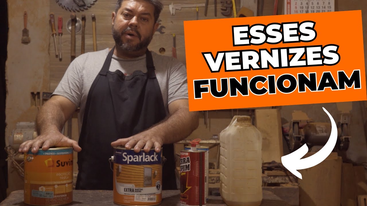 Vernizes simples, baratos e que FUNCIONAM! | + Dica para diluir!