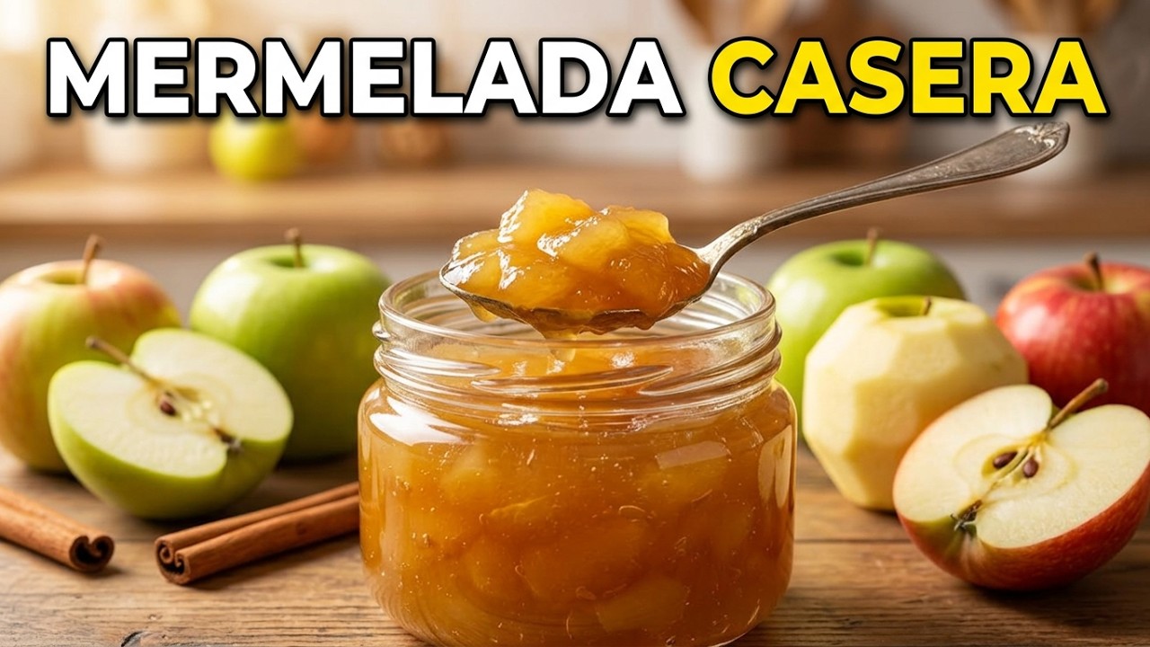 🍏🍎 APRENDE Cómo Preparar MERMELADA DE MANZANA 🍏🍎 casera PASO A PASO