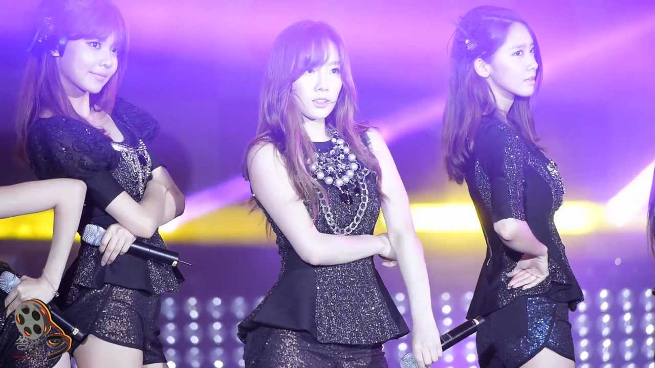 120712 여수 엑스포 팝페스티벌 - 소녀시대 태연 Run Devil Run by 쏭감독
