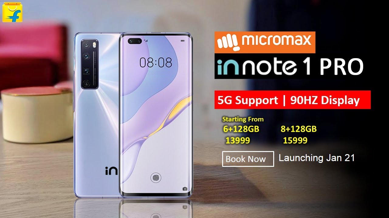 Micromax in Note Pro: 5G, Price, Specifications, Release in India | Everything You  Need to Know |