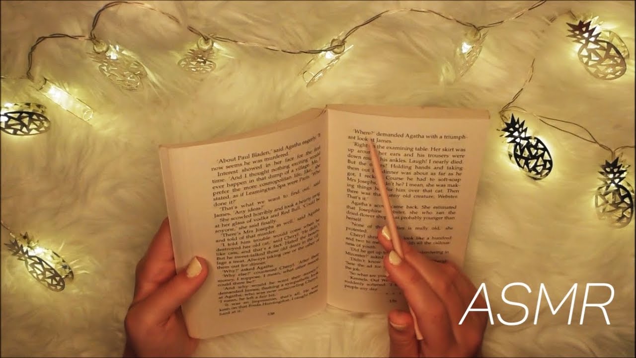 ASMR | 2 HOURS INAUDIBLE READING *clicky whisper*
