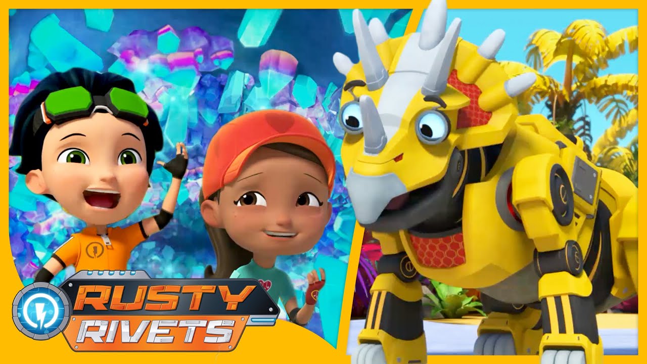 Rusty’s Treasure Island | Rusty Rivets | Cartoons for Kids