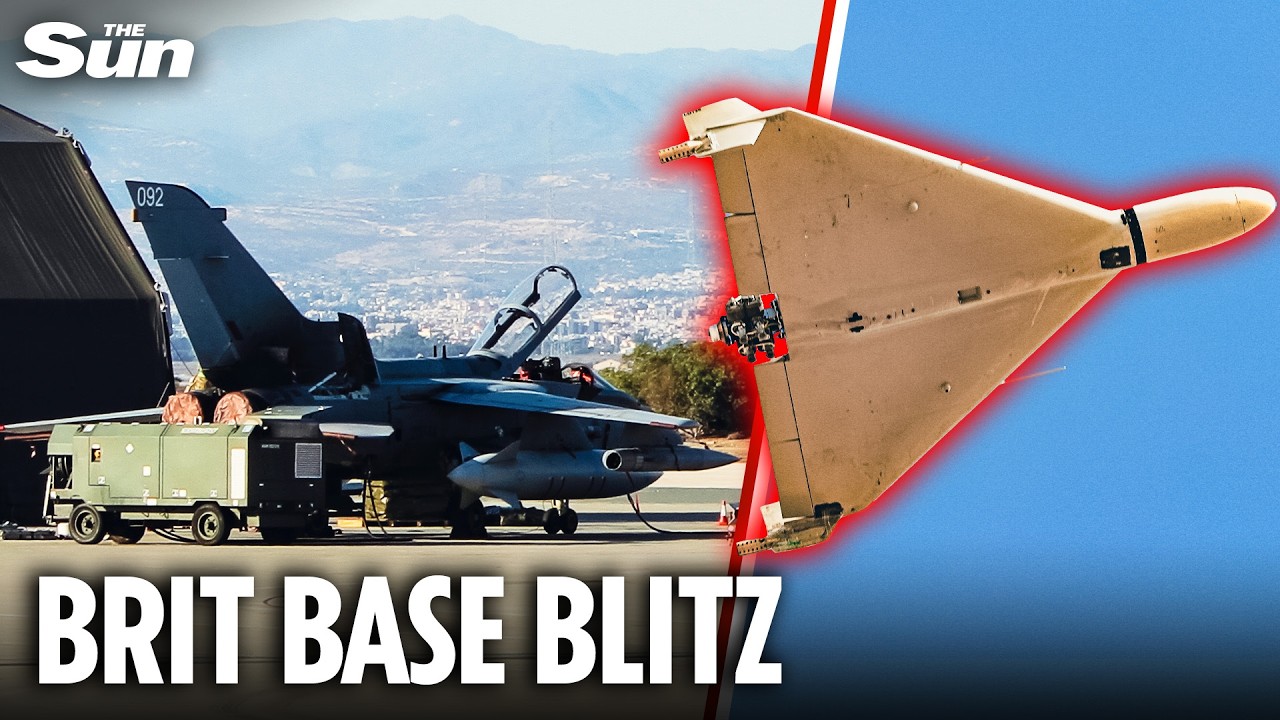 Cyprus RAF site hit by one-way drone attack as Britons evacuated