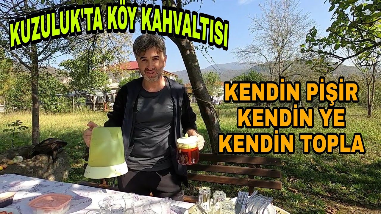KUZULUK'TA KÖY KAHVALTISI AKYAZI SAKARYA (VLOG)