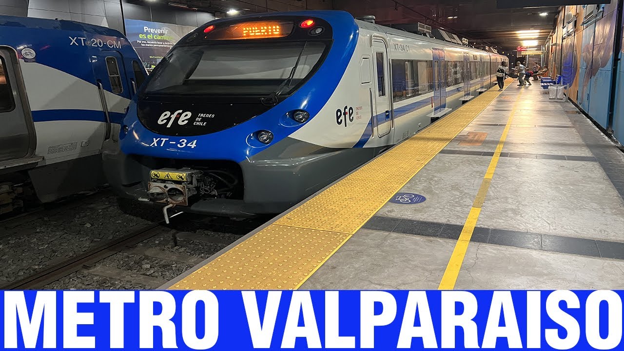 Metro Valparaiso | Trenes Alstom Xtrapolis 100 y Modular (Enero 2023)