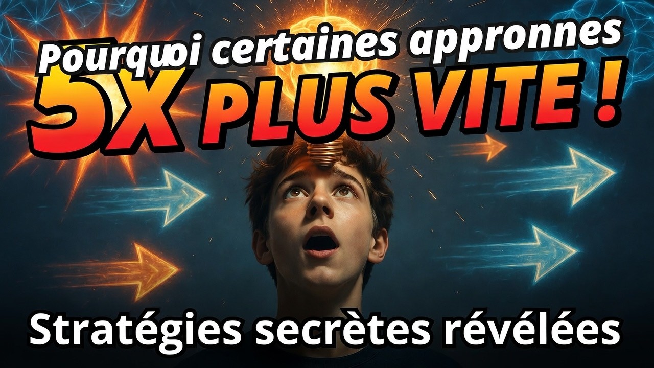 👉 “Pourquoi certaines personnes apprennent 5x plus vite que les autres”