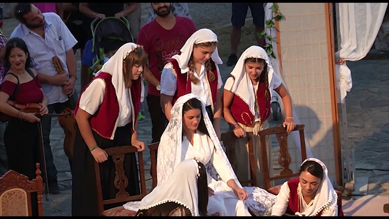 ΣΙΓΡΙ ΑΥΓΟΥΣΤΟΣ 2018 Αναβίωση παραδοσιακού γάμου SIGRI GAMOS 2018 PART 2