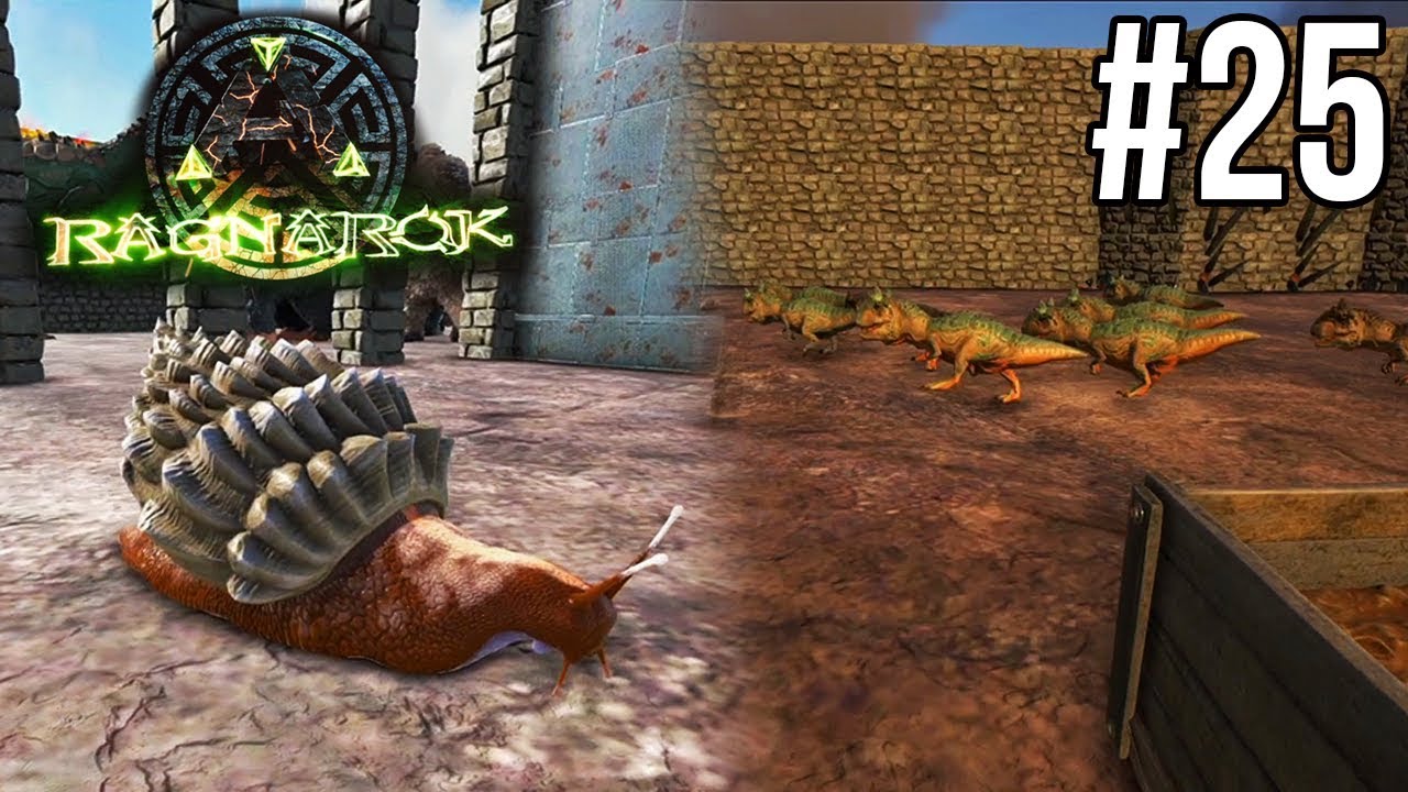 NIEUWE ALLOSAURUS EIEREN & EEN SLAK TEMMEN - ARK Ragnarok #25 (XL aflevering)