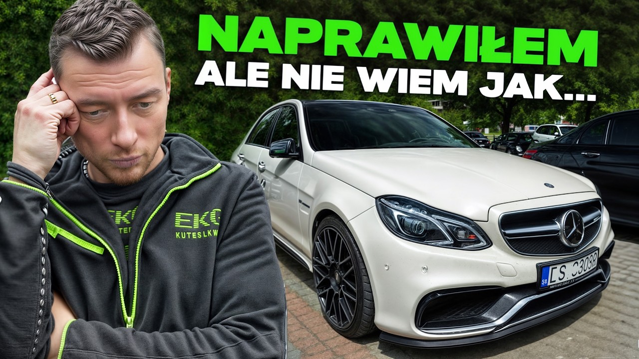 MERCEDES W212 63 AMG 5.5 V8 NIETYPOWY PROBLEM Z SONDĄ LAMBDA - ZA DUŻA REZYSTANCJA GRZAŁKI