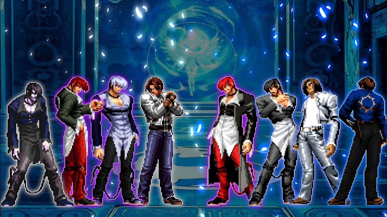 [KOF Mugen] Iorigami-Shadow Team VS. Kyo Last Team [Shah VS. Jeremy] Match 23