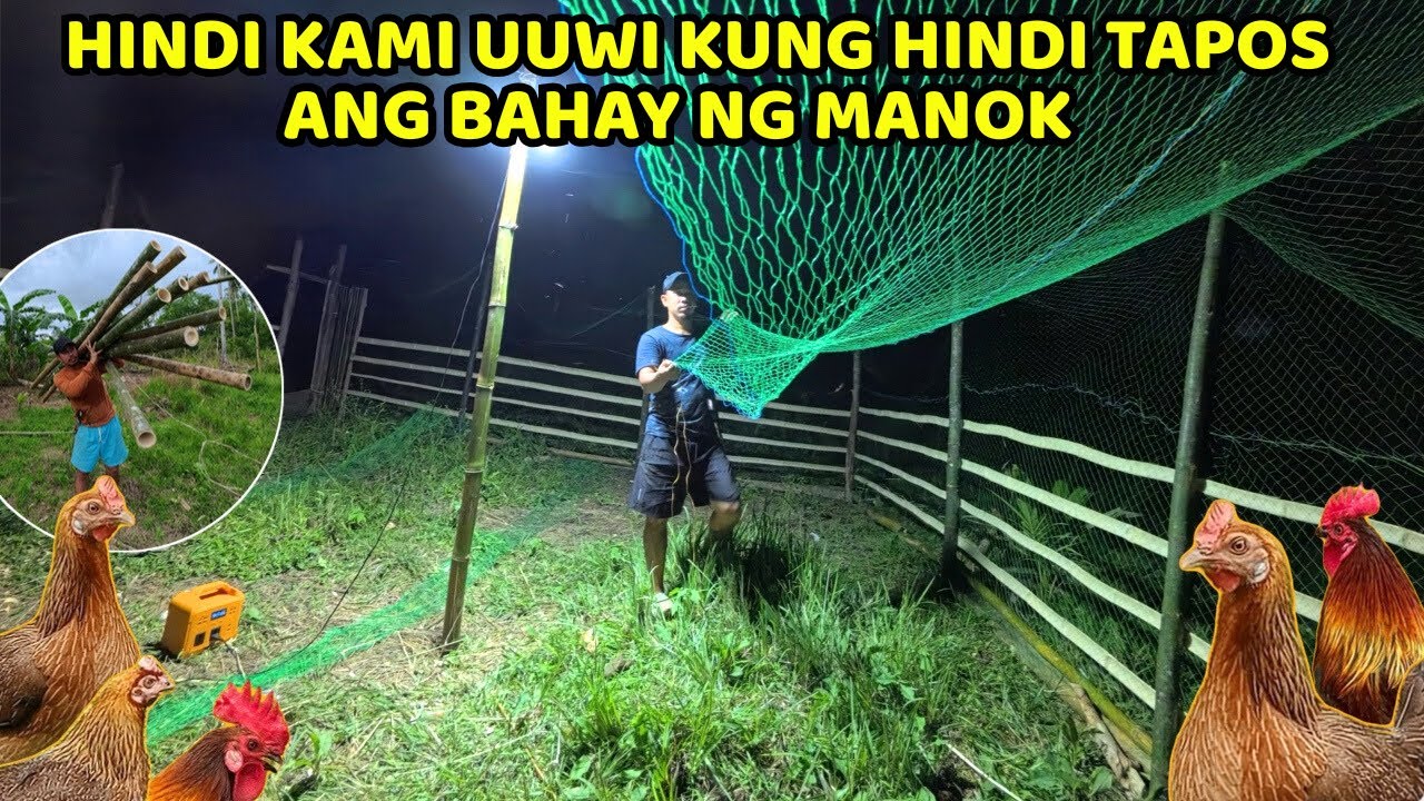 Tapos na Ang Bahay ng NaTive ChiCKen - Overtime sa Farm