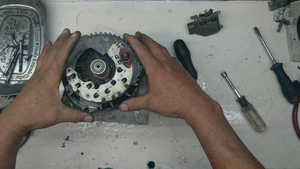 ALTERNADOR DE FORD LOBO DEL 97  al 2004 SUS FALLAS Y COMO REPARARLO