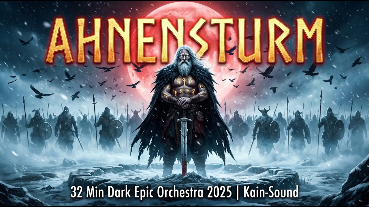 AHNENSTURM ∙ 32 Min Dark Epic Orchestra & Voice from the Grave ∙ Germanic Mythology Saga 2026