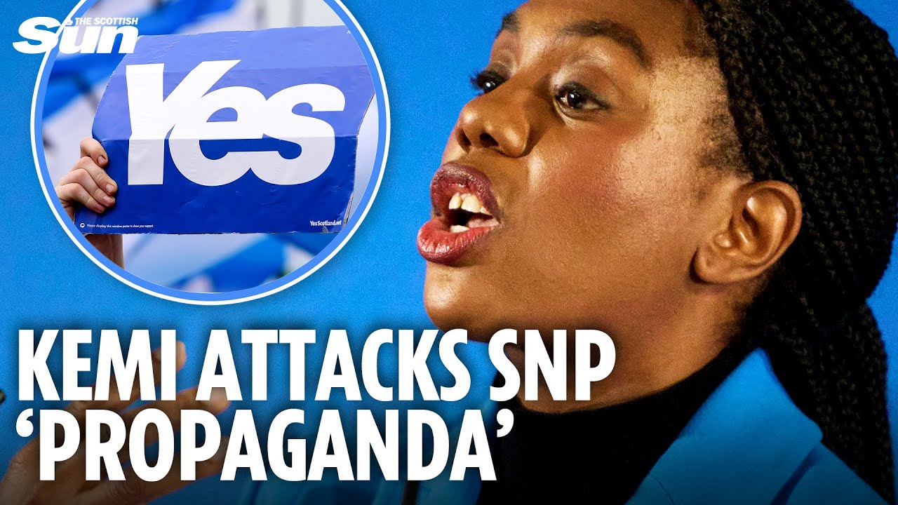 Kemi Badenoch attacks SNP 'progaganda' and 'nonsense' at Scottish Tory Conference