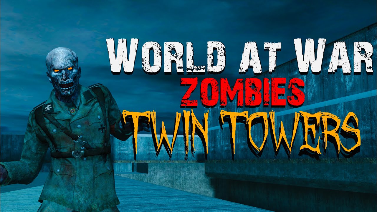 World at War Custom Zombies: Twin Towers! Features from Resident Evil!