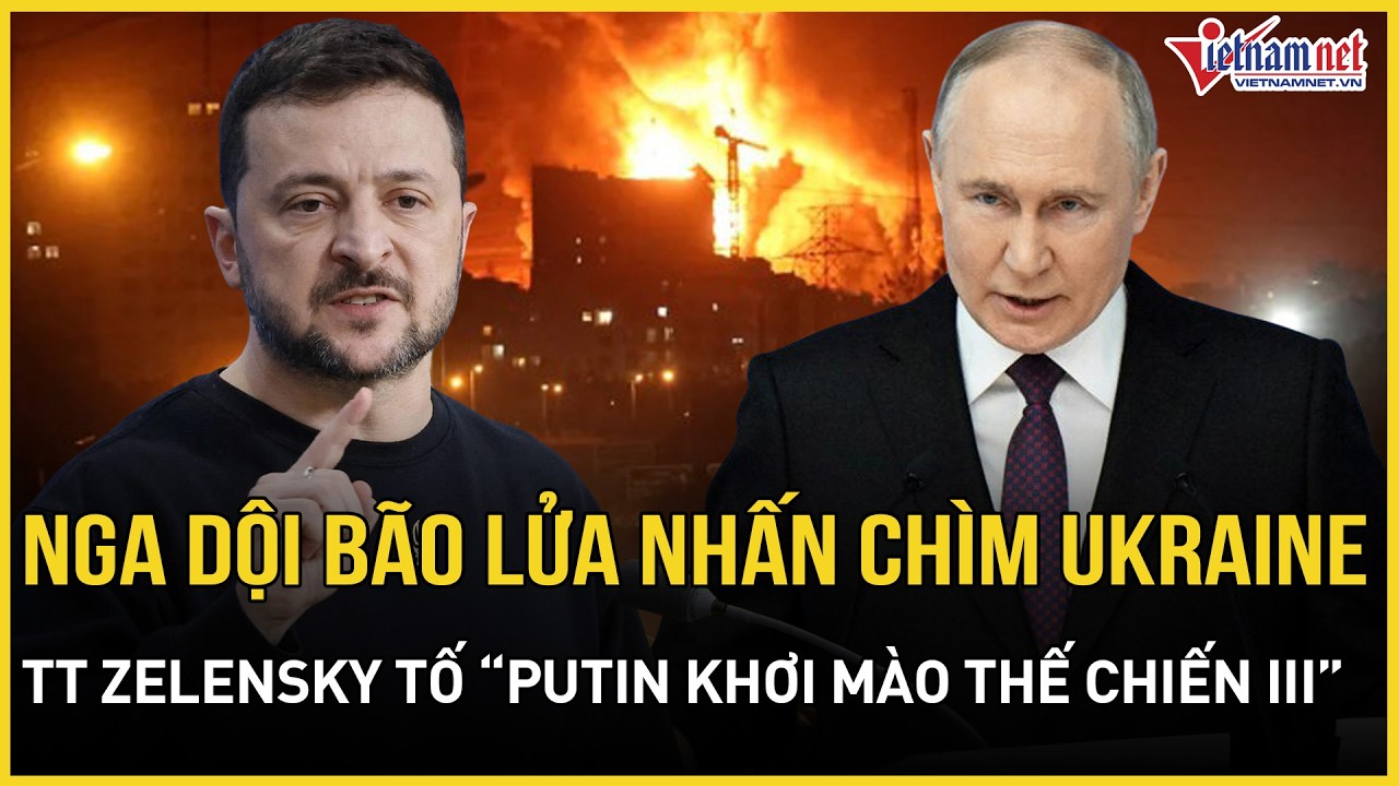 CĂNG: Nga dội bão tên lửa 