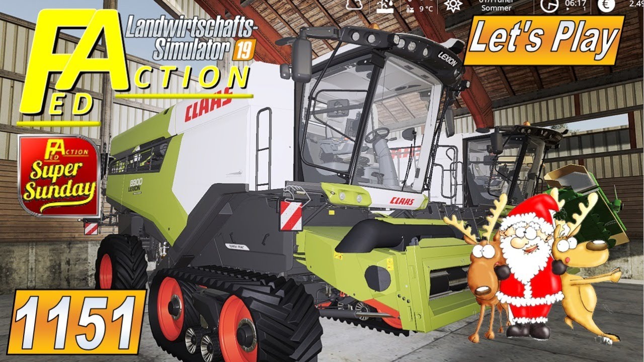 #LS19 #1151 Sch&ouml;nen Nikolaustag und 2. Advent #Lets Play Farming-Simulator 19 NF Marsch 4fach